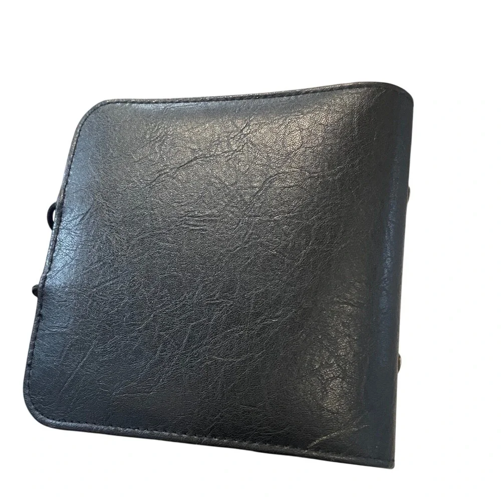 Harry Potter Gryffindor Card Wallet Black Faux Leather House Crest Organizer‎